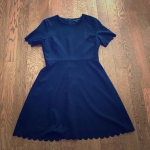 Navy Work Dress -size 6- Banana Republic Outlet
